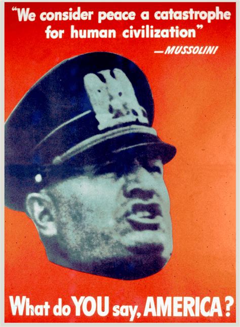 reference to benito mussolini